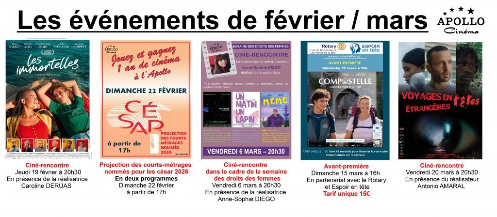 actualité Les événements de  février / mars