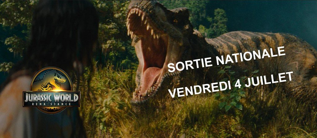 actualité Sortie nationale jurassic
